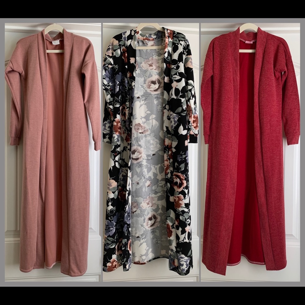 Blush Maxi Cardigan Size 7/8 - Picture 1 of 3